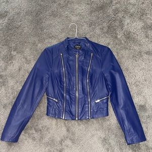 Faux Leather Jacket